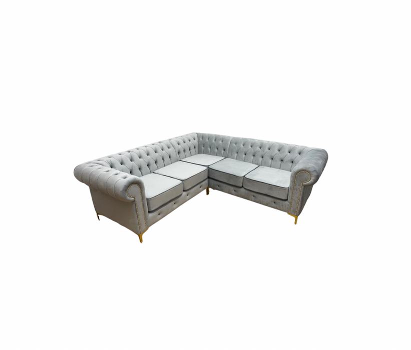 Chesterfield corner sofa