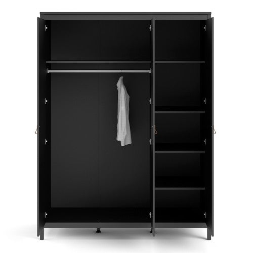 Barcelona Wardrobe with 3 doors in