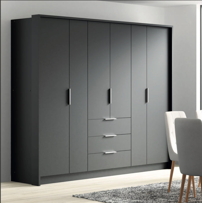 Haga Folding Door Wardrobe