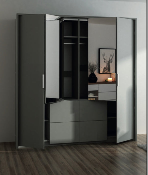 Wieden Folding Door Wardrobe