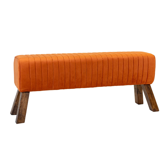 Burnt Orange Stool Large