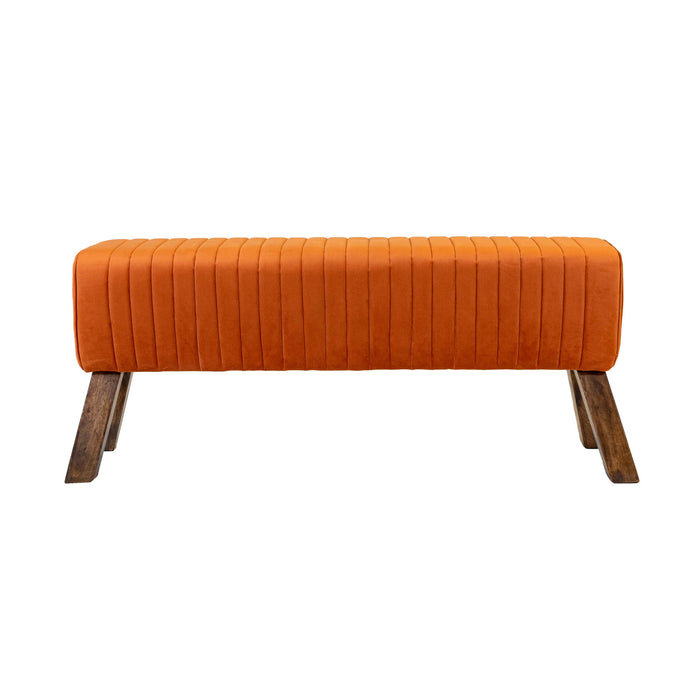 Burnt Orange Stool Large