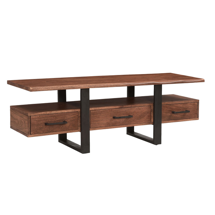 Live Edge Soho 6-Drawer Coffee Table