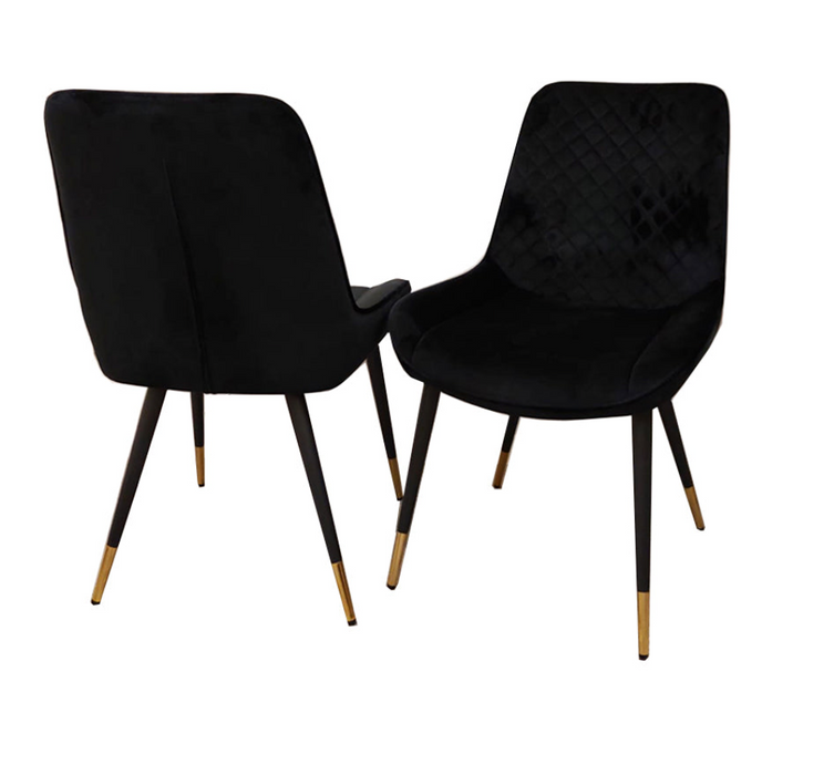 Luna Velvet Dining Chair - ALL COLOURS