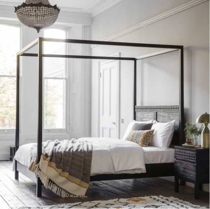 Boho 4 Poster Bed