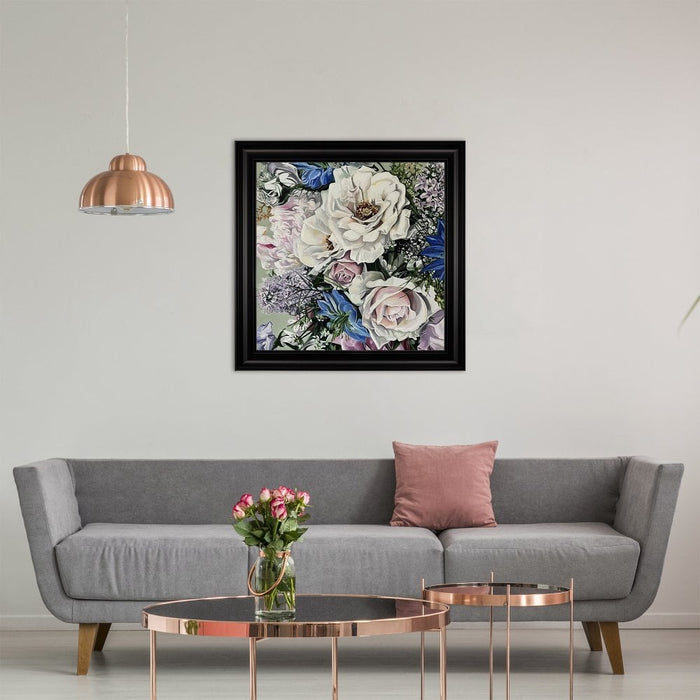 FLORAL BOUQUET 7 FRAMED WALL ART