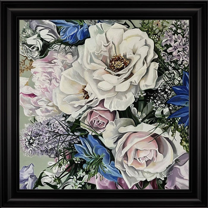 FLORAL BOUQUET 7 FRAMED WALL ART