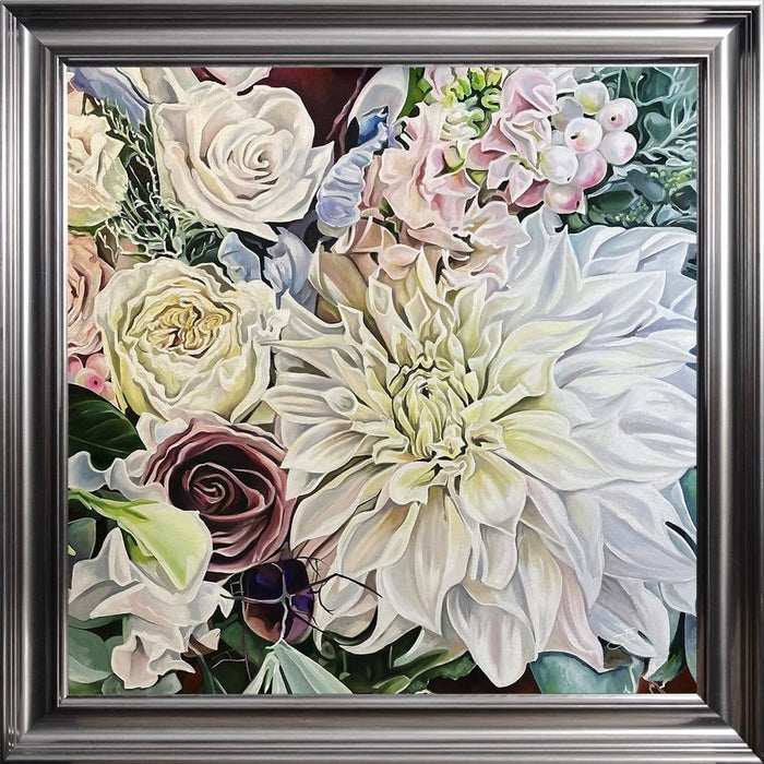 FLORAL BOUQUET 8 FRAMED WALL ART