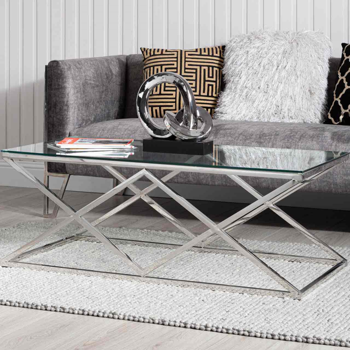 Imperia Stainless Steel Coffee Table