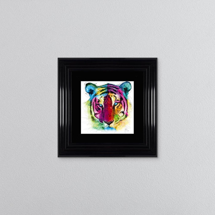 TIGER FRAMED WALL ART